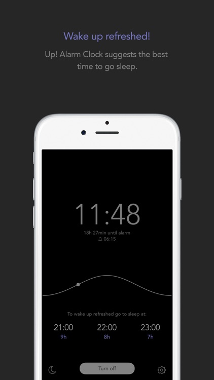 Up! Alarm Clock - rise and begin your daily routine with motivation