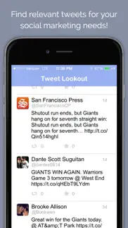 tweet lookout - search tweets by location iphone screenshot 3