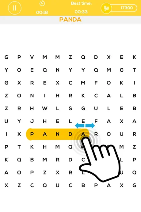 Mystery Word - search the words!