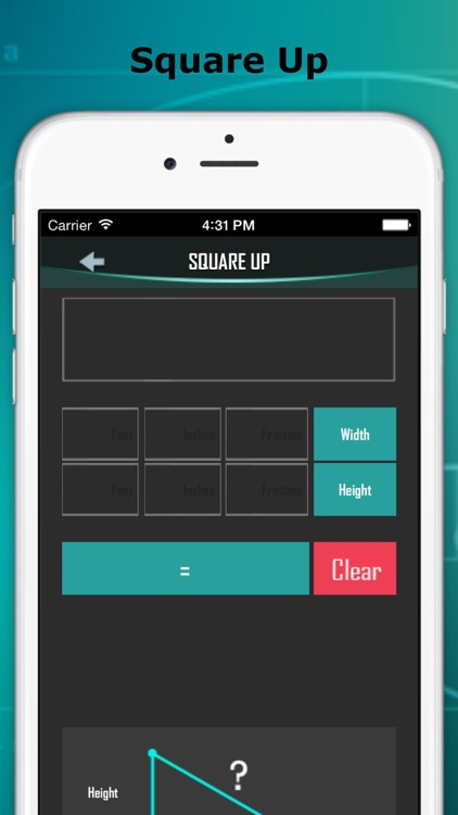 Utility Calculator for Builders - Measuring Stud, Square, Equal, Stair and Concrete