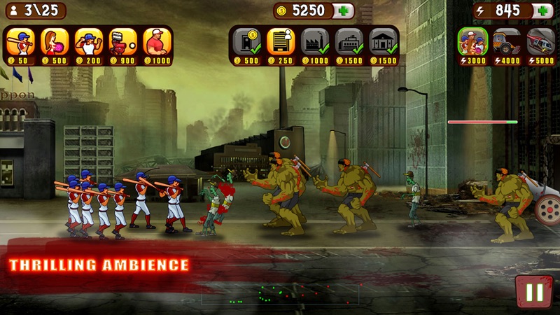 Beisebol vs Mortos-Vivos screenshot 3