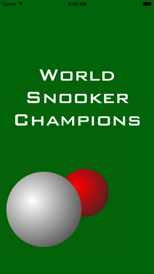 World Snooker Champions - 4.0 - (iOS)