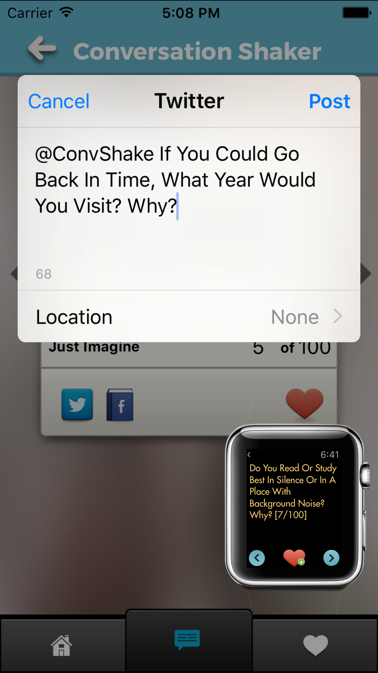 Conversation Shaker screenshot 3