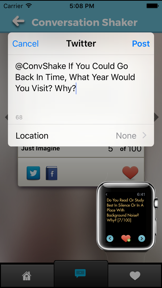 Conversation Shaker screenshot