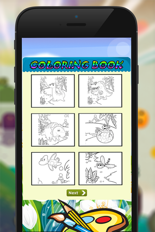 Dinosaur Coloring Book -  Dino Drawing For Good Kid Games screenshot 3