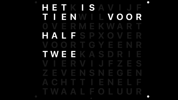 Screenshot #1 pour Woordklok