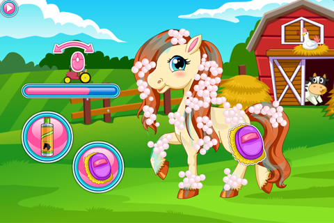 Pony Hair Salon Games and Dress Up screenshot 2