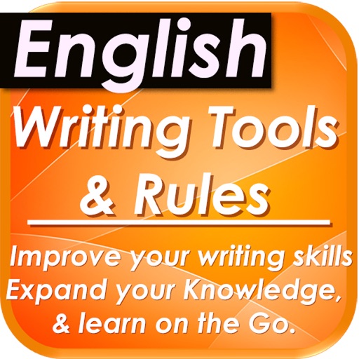 English Writing tools & rules to improve your skills (+2000 notes, tips & quiz) icon