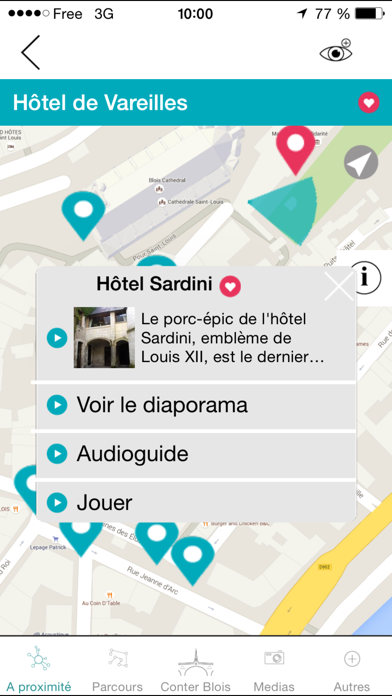 Visit' Blois iPhone screenshot 2 - Travel app