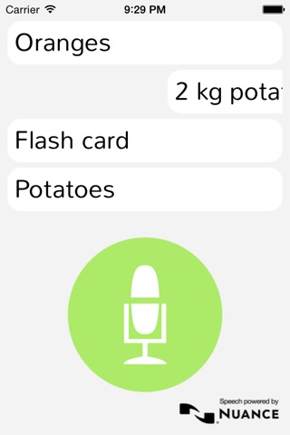 Obvious - voice grocery list, shopping list screenshot 3