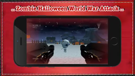 ! Zombie Halloween World War Attack - best strategy rpg shooting
