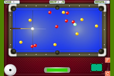 Bouncy Cue Ball Billiard Sport Game screenshot 2