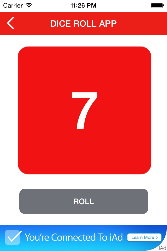 DICE ROLL APP screenshot 3