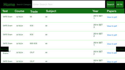Screenshot #1 pour Old Exam Papers