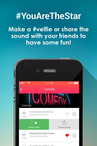 Velfie screenshot 2