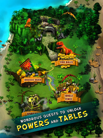 Jurassic Carnival: Coin Party iPad screenshot