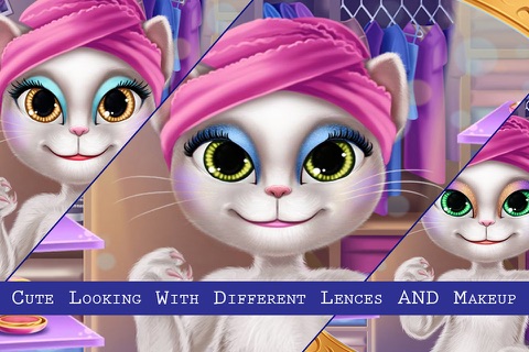 Cat Makeover - Spa and Dress Up screenshot 3