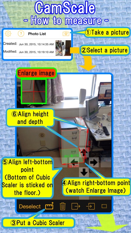 CamScale - Easy measuring & remodeling by camera