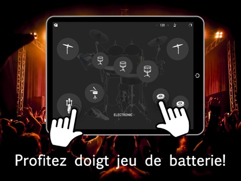 Screenshot #4 pour Batterie Virtuelle PRO - drumset