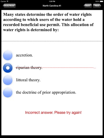 Screenshot #6 pour North Carolina Real Estate Agent Exam Prep