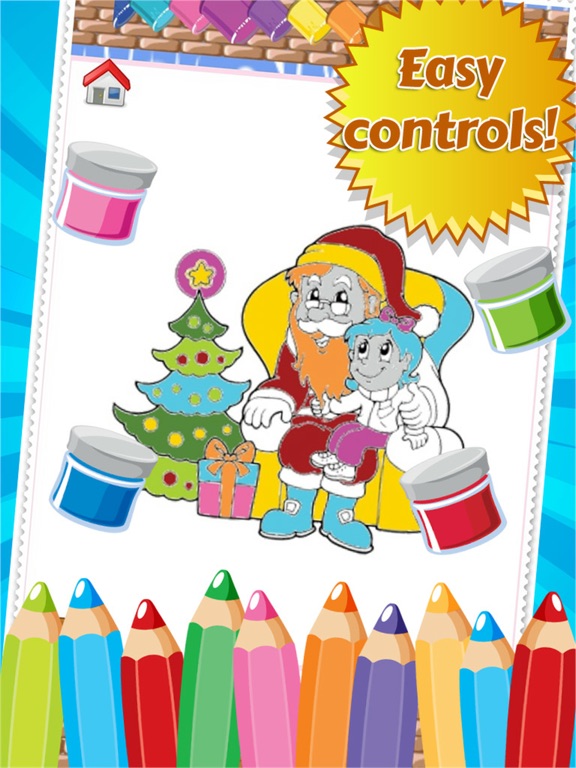 Screenshot #6 pour Christmas Coloring Book Dessin pour enfants Jeux