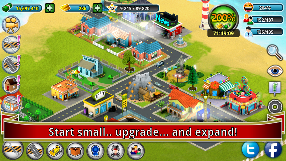 City Island: Premium - Builder Tycoon - Citybuilding Sim Game from Village to Megapolis Paradise - Gold Edition - 1.5.1 - (iOS)