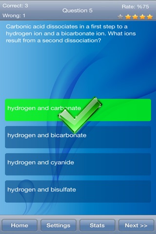 High School Chemistry Quiz screenshot 2