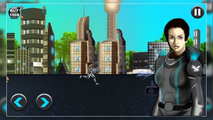 Gravity Dash Mobile Suits : The War of Species on the Forbidden Planet - Free Edition screenshot-3