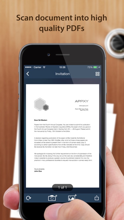 Tiny Scanner+ - PDF scanner to scan document, receipt & fax