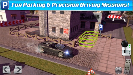 Classic Sports Car Parking Game Real Driving Test Run Racingのおすすめ画像1