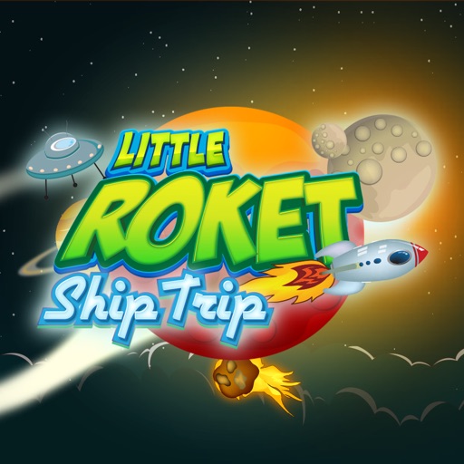 Little Rocket Ship Trip Icon