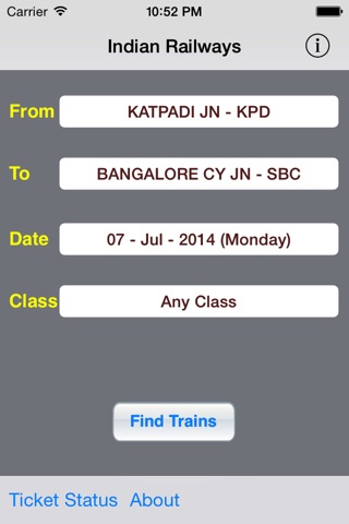 Indian Rail screenshot 2