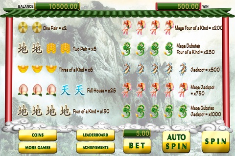 Lucky Chinese Dragon Slots of Fortune FREE screenshot 3