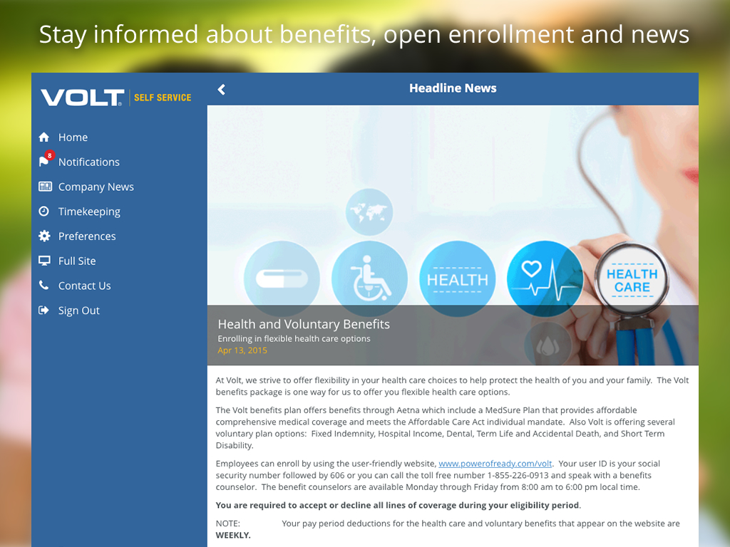 Volt Self Service screenshot 6