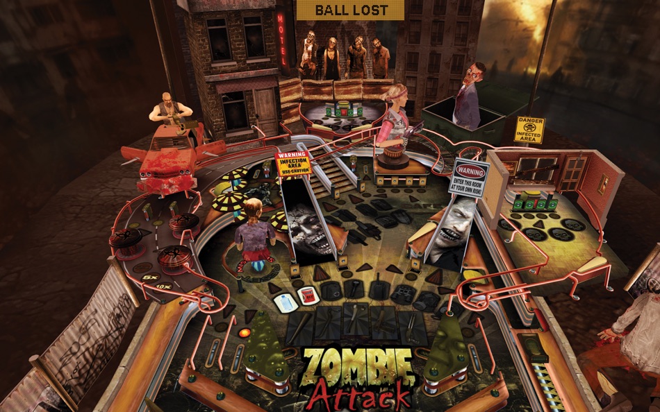 #3. Zombie Attack Pinball (macOS) By: BrainVault Games, LLC