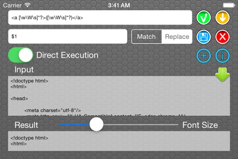 Regular Expression screenshot 4