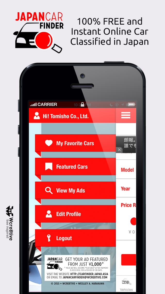 Japan Car Finder - Sell and Buy Vehicles