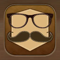 Mustache Booth - A Funny Facial Hair Photo Editor app icon