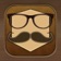 Mustache Booth - A Funny Facial Hair Photo Editor app icon - Photo & Video app for iPhone