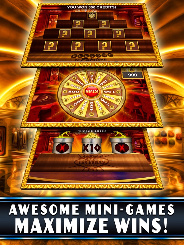 Heart of Gold! FREE Vegas Casino Slots of the Jackpot Palace Inferno! screenshot 8