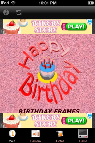 Happy Birthday Photo Frame screenshot 3