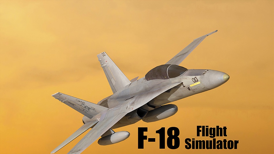 #1. F18 Flight Simulator (iOS) 由: Tri One Games