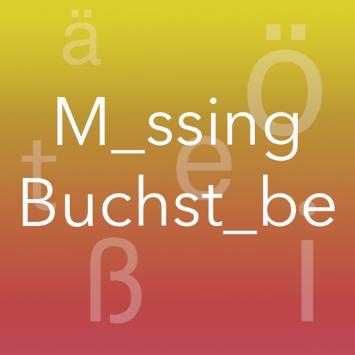 Missing Letter - Learn German & English