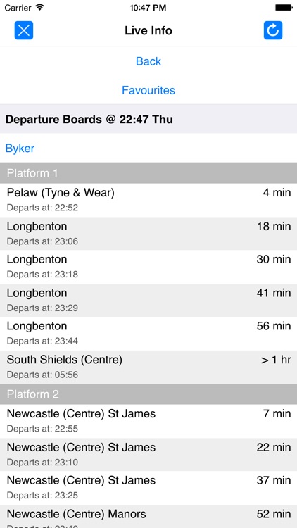 Tyne and Wear Metro - Map and route planner by Zuti screenshot-4