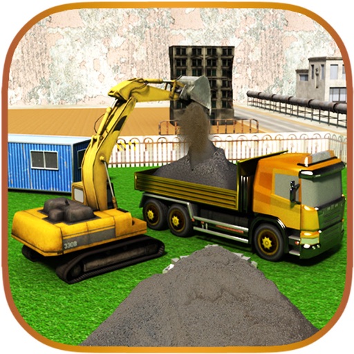 City Construction Excavator 3D - Construction & Digging Machine For Modern City Building iOS App