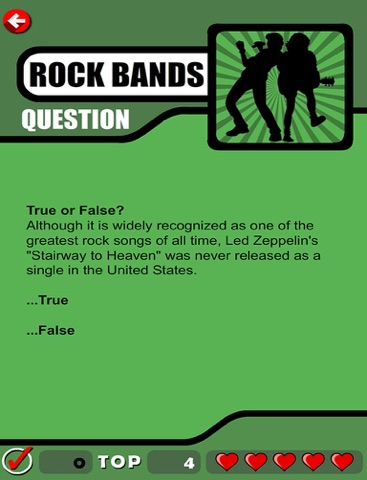 Screenshot #5 pour Classic Rock Trivia: Amplify your Knowledge