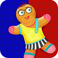 Gingerbread Man Dress Up Mania - Free Addictive Fun Christmas Games for Kids Boys and Girls