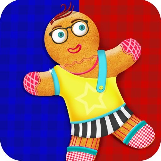 Gingerbread Man Dress Up Mania - Free Addictive Fun Christmas Games for Kids, Boys and Girls icon