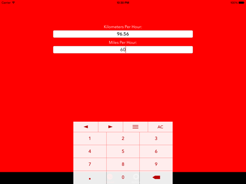 Screenshot #5 pour Miles Per Hour To Kilometers Per Hour – Speed Converter (mph to km/h)