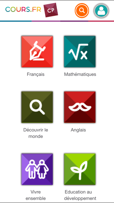 Screenshot #1 pour Cours.fr CP